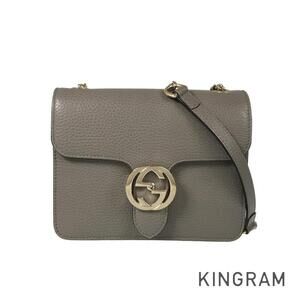 Gucci Interlocking GG Leather Shoulder Bag